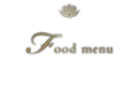 Food menu 